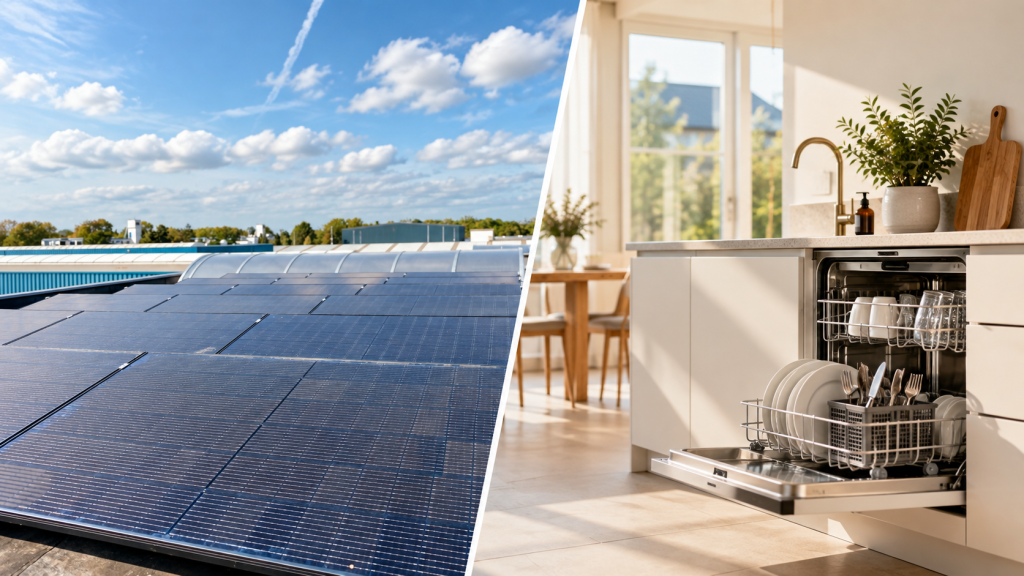 Zonnepanelen eigen gebruik te verhogen